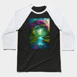 Portal at an Unusual River Baseball T-Shirt